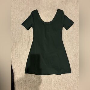 Womens Lululemon Align Lined Short Sleeve Dress Nulu Fabric Active wear Sz 2